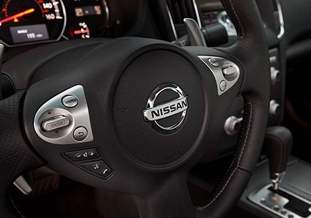 Nissan steering wheel